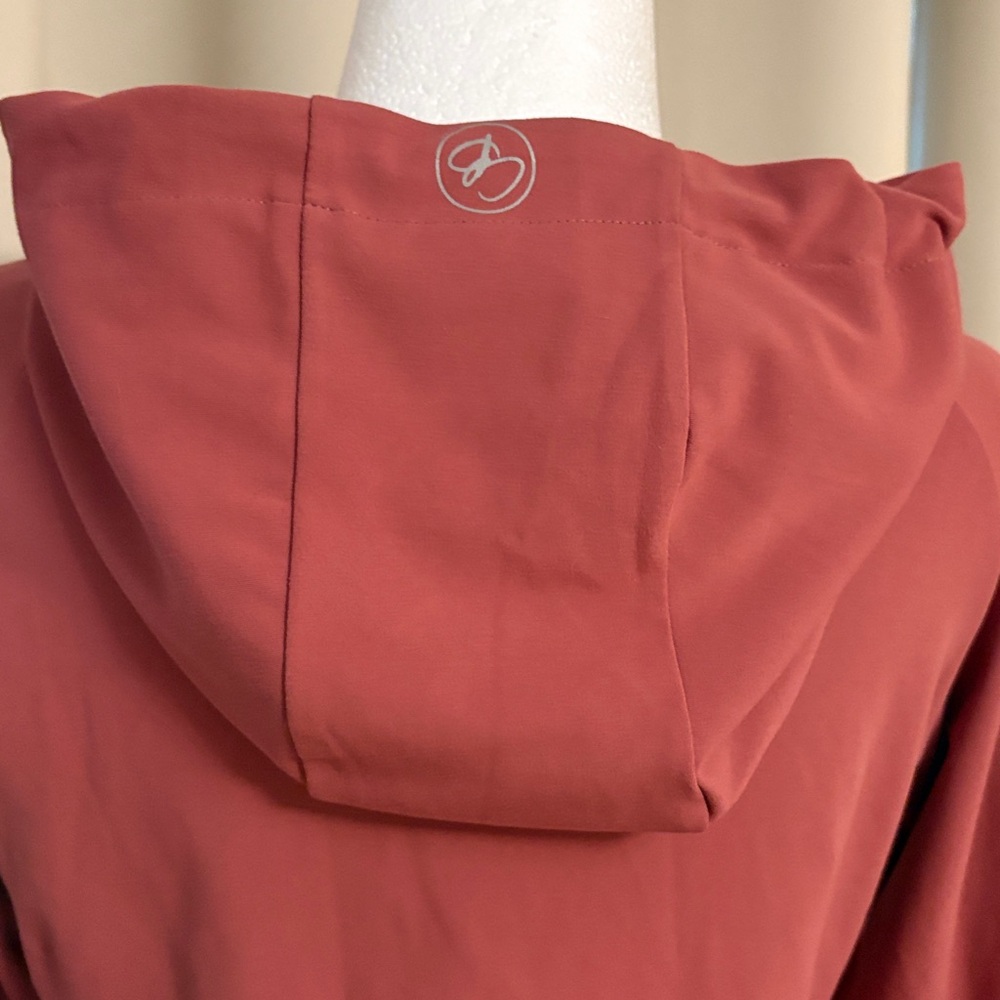 CB Rust Hoodie with Drawstrings - Picture 4 of 6